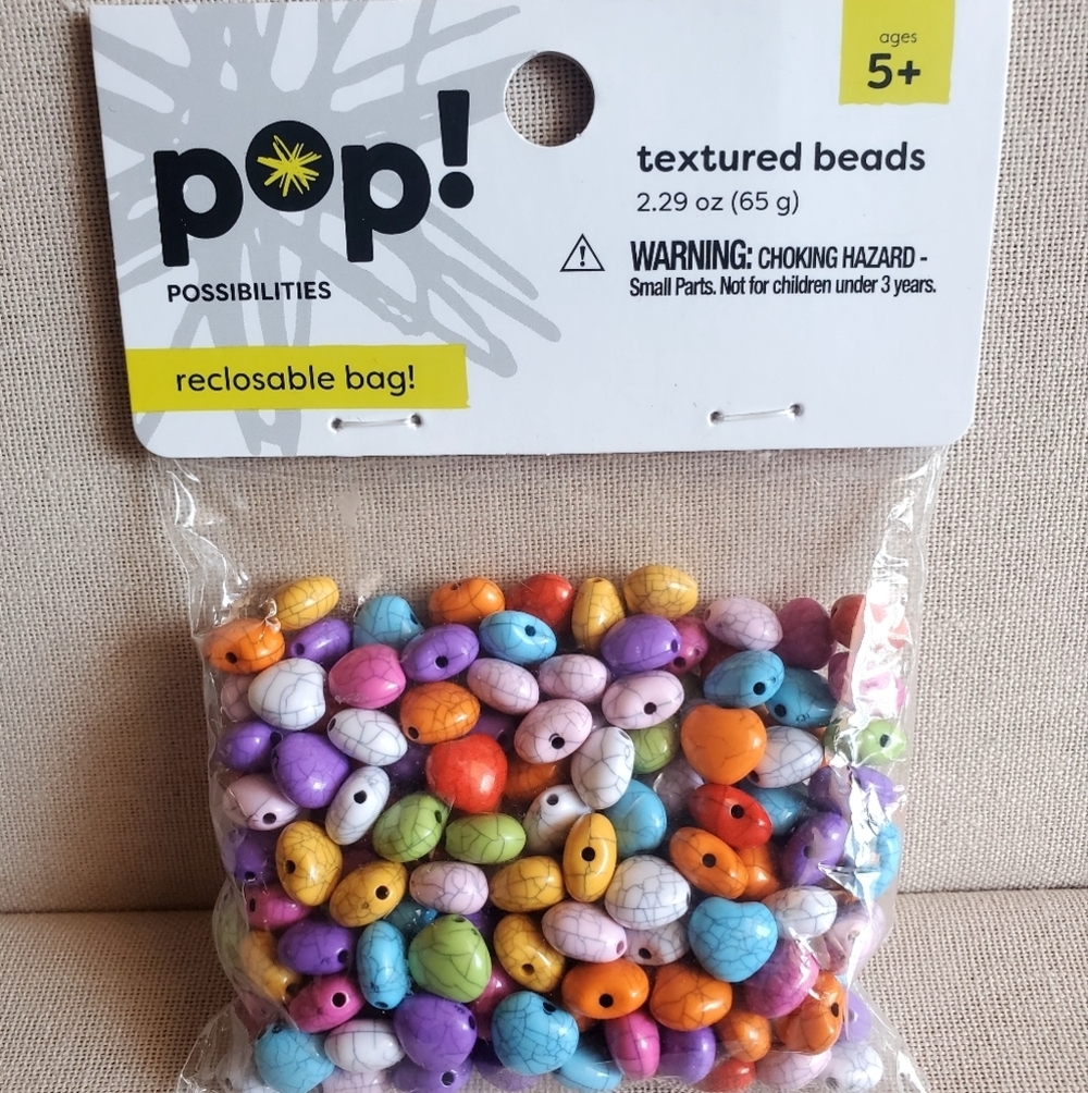 Beautiful Textured Heart Beads